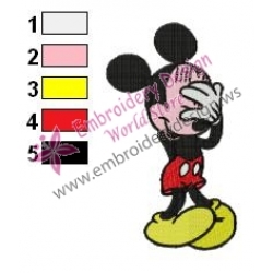 Mickey Mouse Cartoon Embroidery 28